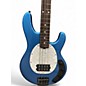 Used Ernie Ball Music Man Stingray Plus Speed Blue Electric Bass Guitar