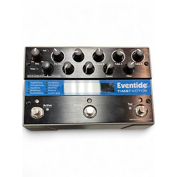 Used Eventide Time Factor Twin Delay Effect Pedal