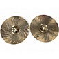 Used Zildjian 14in Z Custom Hi Hat Pair Cymbal