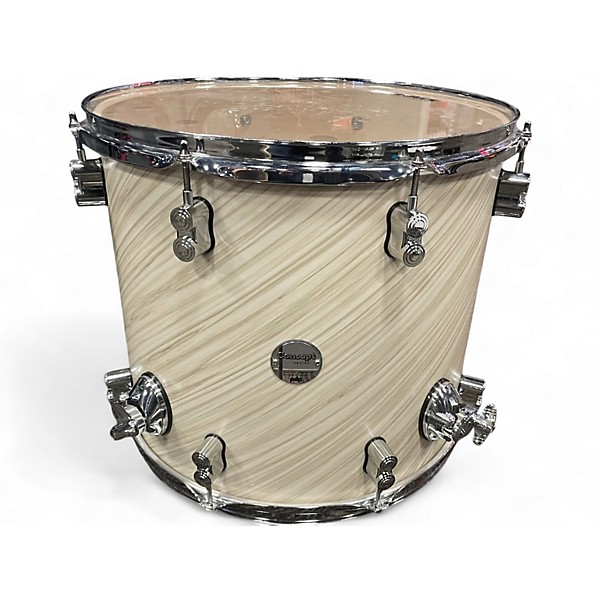 Used PDP by DW 5 Piece Concept Series Twisted Ivory Drum Kit