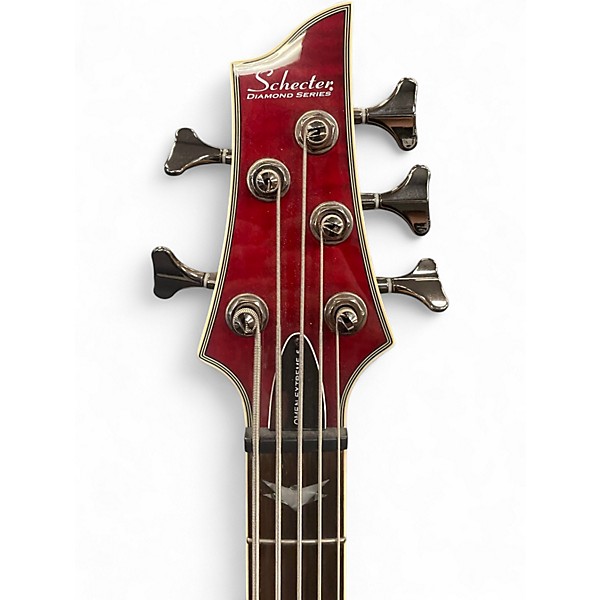 Used Schecter Guitar Research Omen Extreme 5 String Black Cherry