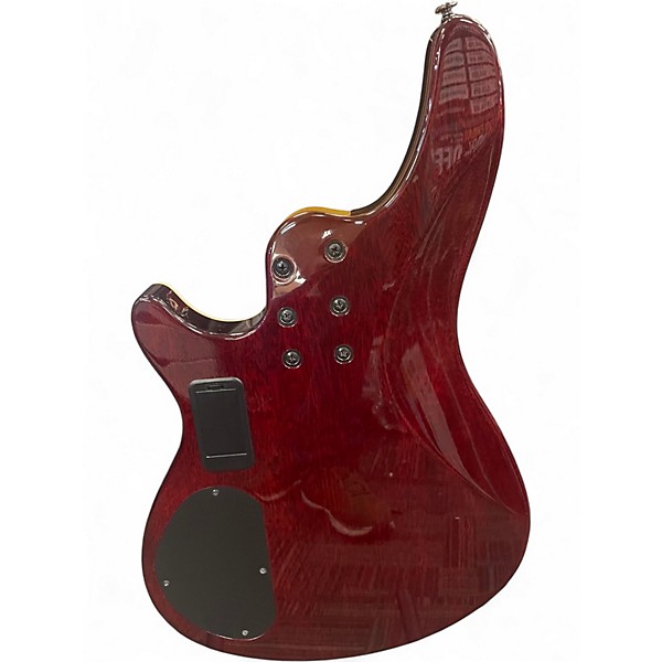 Used Schecter Guitar Research Omen Extreme 5 String Black Cherry