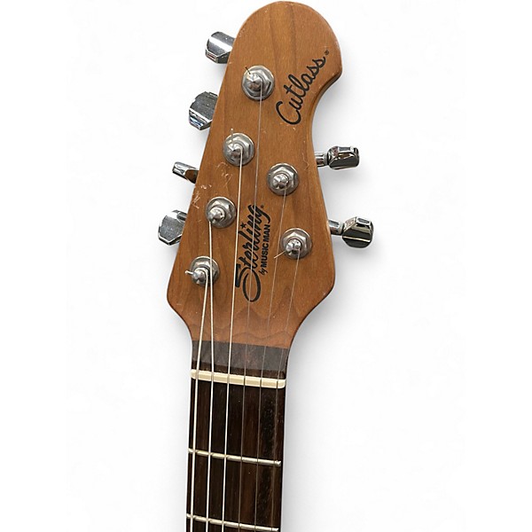 Used Sterling by Music Man CUTLASS HSS Buttercream Solid Body Electric Guitar