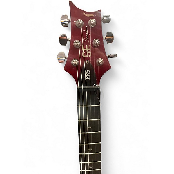 Used PRS SE Soapbar Red Solid Body Electric Guitar