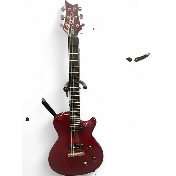 Used PRS SE Soapbar Red Solid Body Electric Guitar