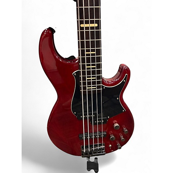 Used Yamaha BB735A Red Electric Bass Guitar
