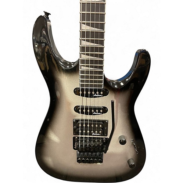 Used Jackson JS34 DKA Silver Burst Solid Body Electric Guitar