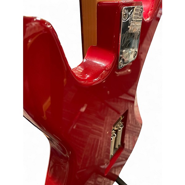 Used Burns London Cobra red Solid Body Electric Guitar