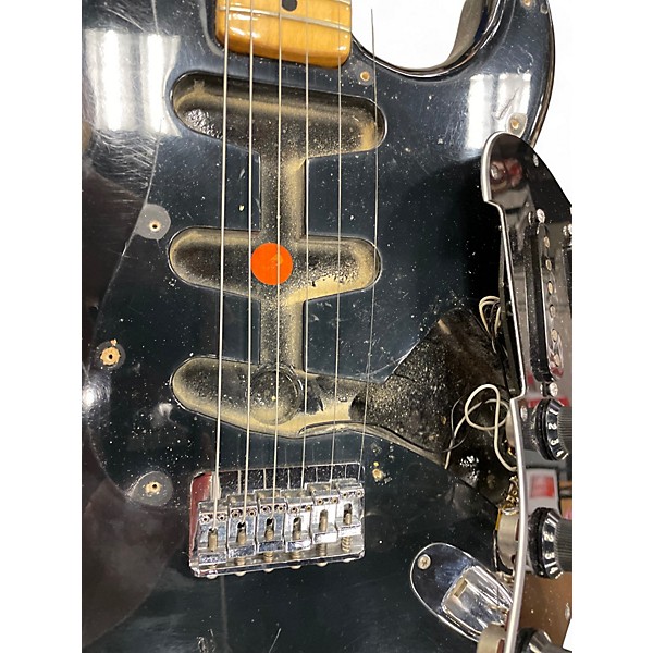 Vintage 1978 Fender Hardtail Stratocaster Black Solid Body Electric Guitar