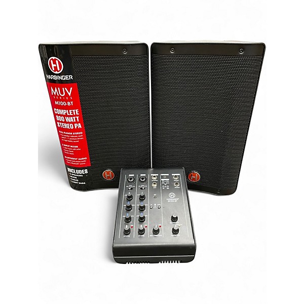 Used Harbinger M100BT Sound Package