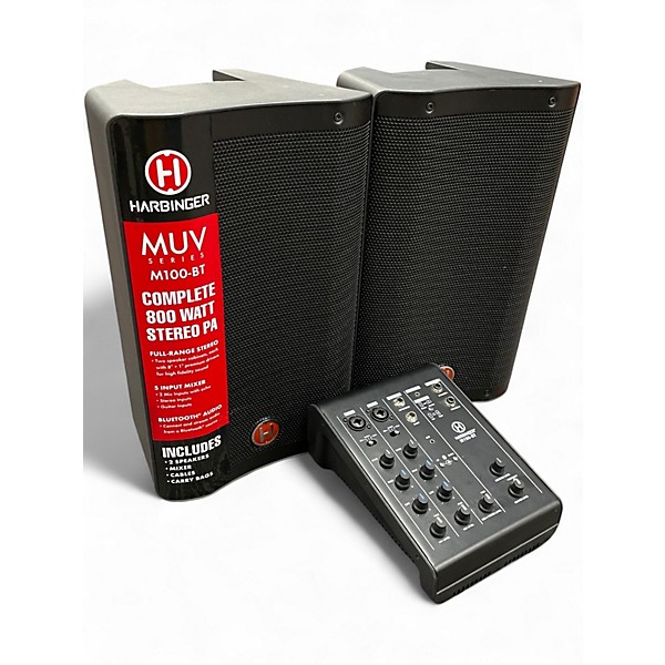 Used Harbinger M100BT Sound Package