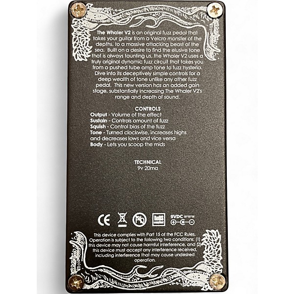 Used Matthews Effects The Whaler V2 Effect Pedal