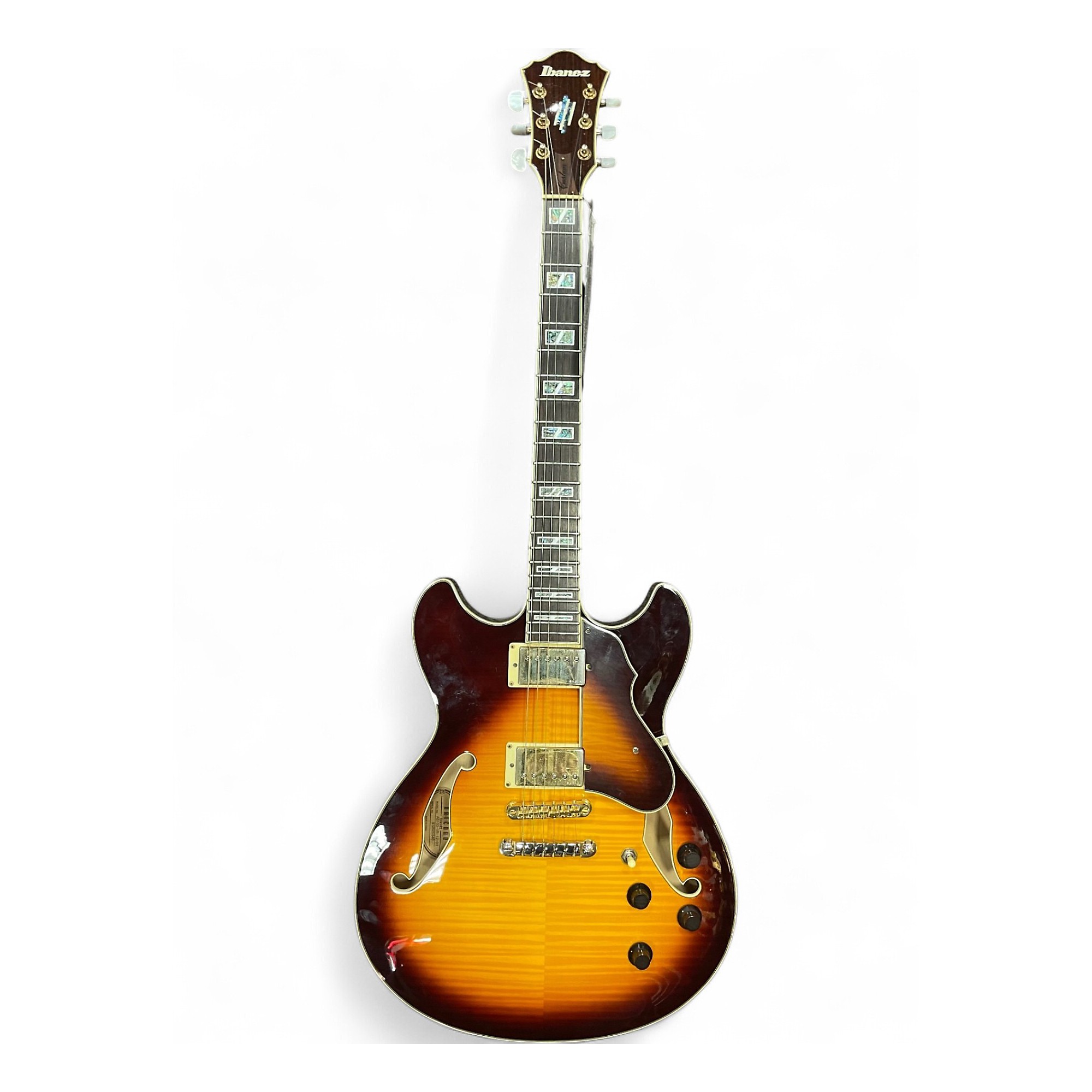 Ibanez アイバニーズ　AS103　AS-103 Used Ibanez Artcore Custom AS103 2 Color Sunburst Hollow Body