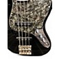 Used Squier Jazz Bass Deluxe Black Electric Bass Guitar