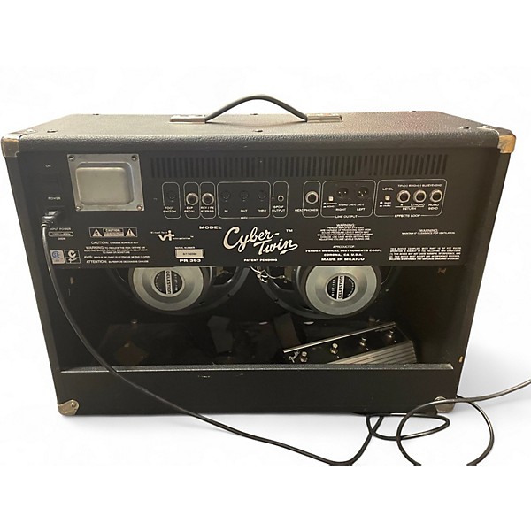 Used Fender Cybertwin 130W 2x12 Guitar Combo Amp