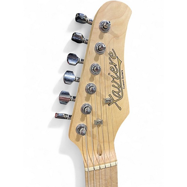 Used Xaviere XV-870 Vintage Cream Solid Body Electric Guitar