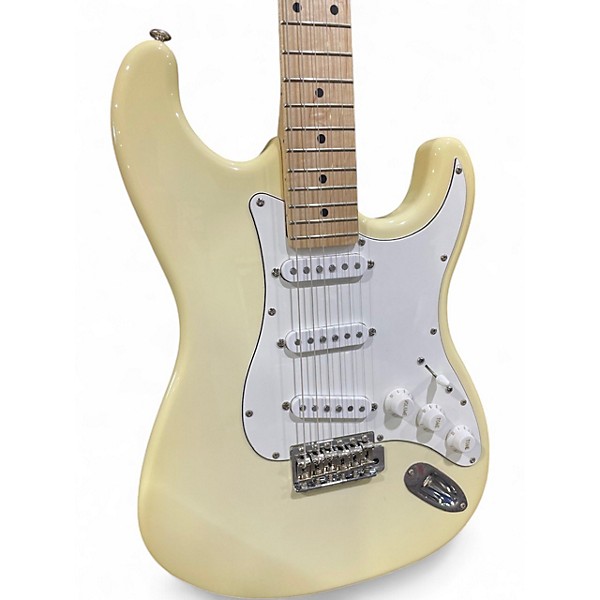 Used Xaviere XV-870 Vintage Cream Solid Body Electric Guitar