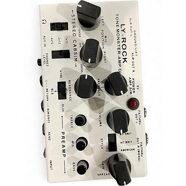 Used Ly-rock TONE MONSTER-AMP.DI Effect Processor