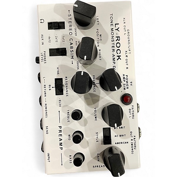 Used Ly-rock TONE MONSTER-AMP.DI Effect Processor