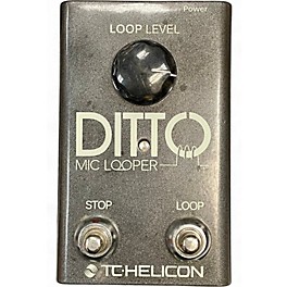 Used TC Helicon DITTO MIC LOOPER Pedal