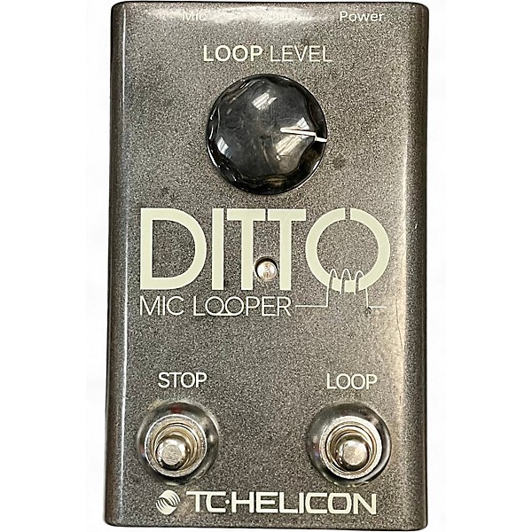 Used TC Helicon DITTO MIC LOOPER Pedal