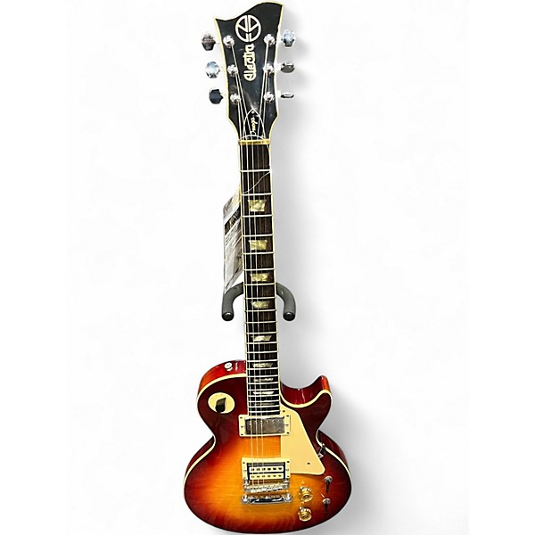 Vintage 1980s Electra omega x220 cherry burst Solid Body Electric Guitar