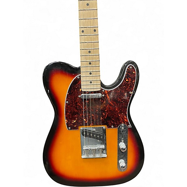 Used 2020 Nashville Guitar Works T STYLE 120 SD 3 Tone Sunburst Solid Body Electric Guitar