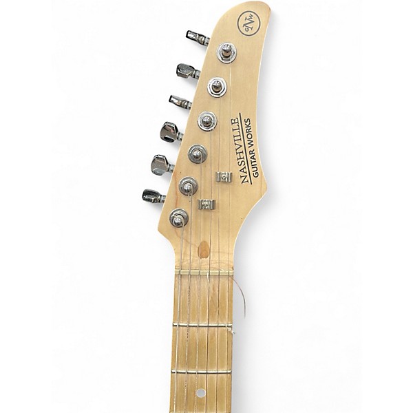 Used 2020 Nashville Guitar Works T STYLE 120 SD 3 Tone Sunburst Solid Body Electric Guitar