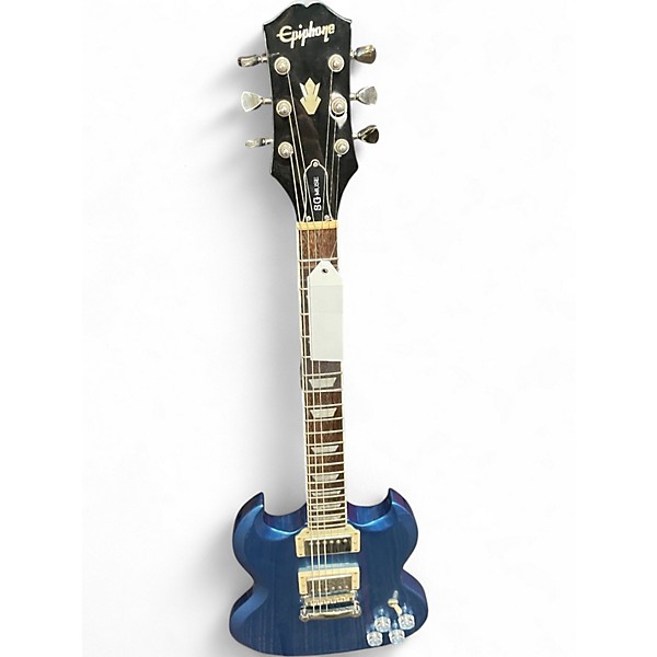 Used Epiphone SG MUSE Blue Solid Body Electric Guitar
