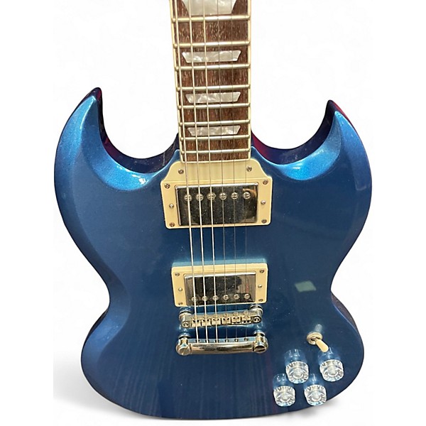 Used Epiphone SG MUSE Blue Solid Body Electric Guitar