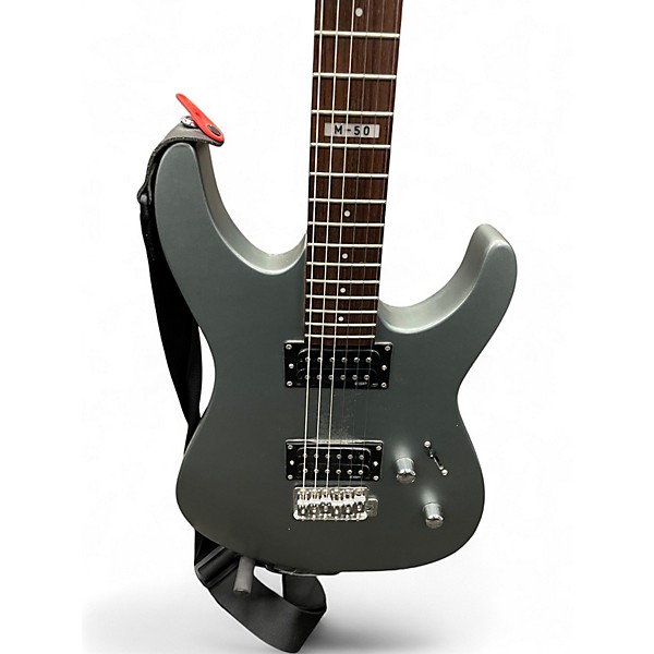 Used ESP LTD M50 Gunmetal Gray Solid Body Electric Guitar