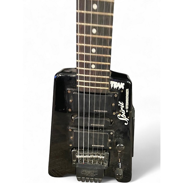 Used Steinberger SPIRIT GT PRO Black Solid Body Electric Guitar