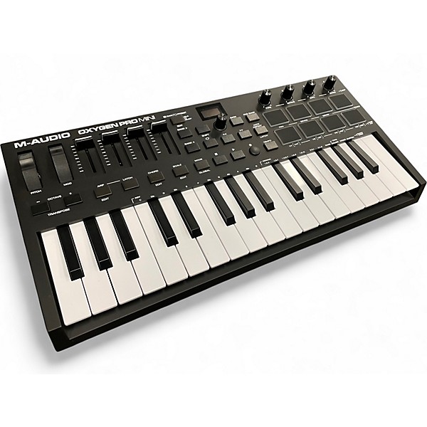 Used M-Audio Oxygen Pro Mini MIDI Controller
