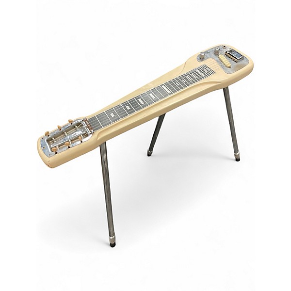 Vintage 1955 Fender Champ Olympic White Lap Steel