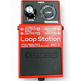 Used BOSS RC1 Loop Station Pedal