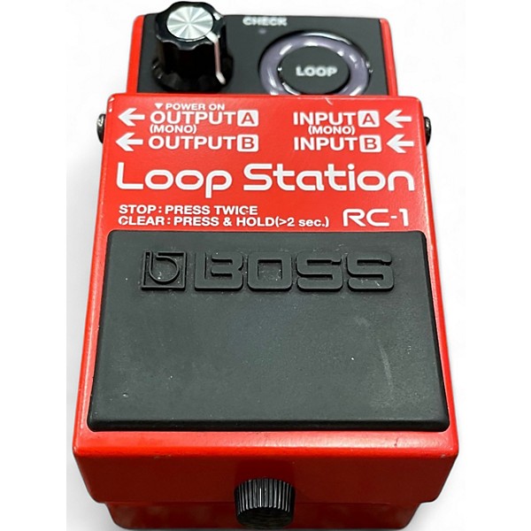 Used BOSS RC1 Loop Station Pedal