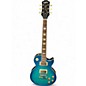 Used Epiphone Les Paul Standard Blue Burst Solid Body Electric Guitar thumbnail