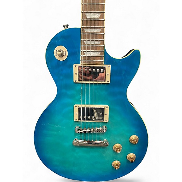 Used Epiphone Les Paul Standard Blue Burst Solid Body Electric Guitar