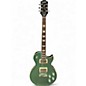 Used Epiphone les paul muse Metallic Green Solid Body Electric Guitar thumbnail