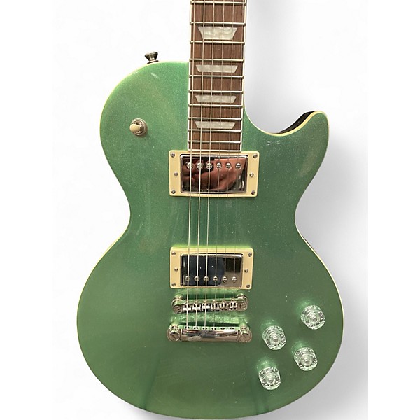 Used Epiphone les paul muse Metallic Green Solid Body Electric Guitar
