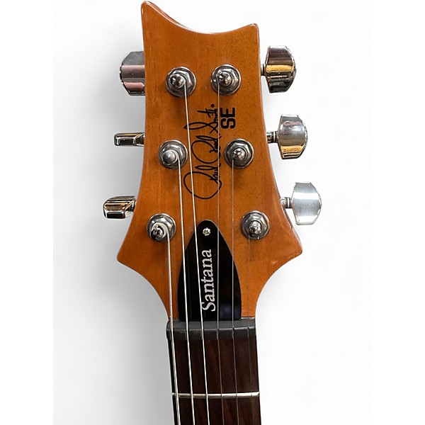 Used PRS Carlos Santana Signature SE Yellow Solid Body Electric Guitar