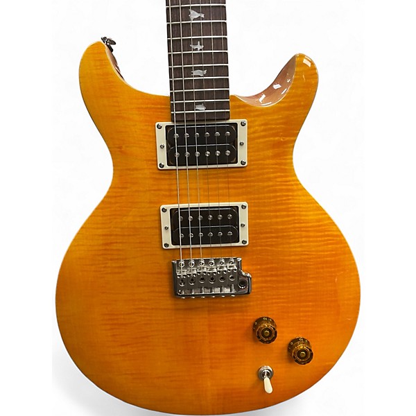 Used PRS Carlos Santana Signature SE Yellow Solid Body Electric Guitar