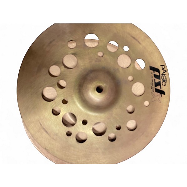 Used Paiste 12in PSTDX 12 AND 10 INCH SPLASH Cymbal