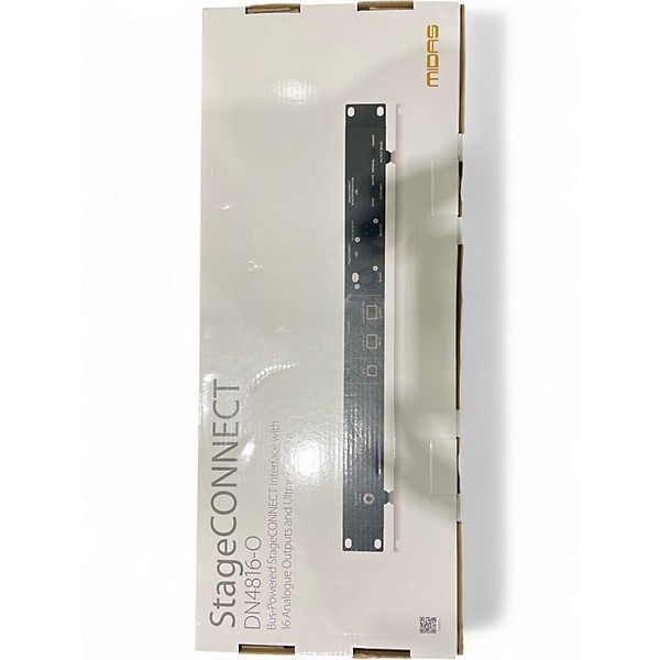 Used Midas stageconnect dn4816-0 Audio Interface