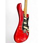 Used 2000 Fender American Deluxe Ash Stratocaster Trans Red Solid Body Electric Guitar