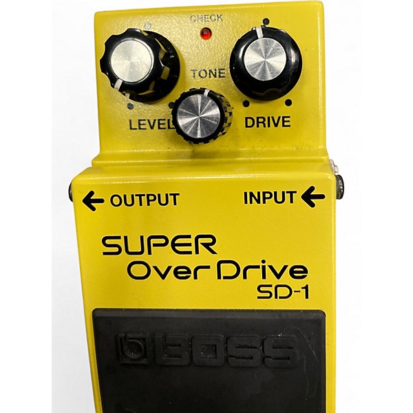Used BOSS SD1 Super Overdrive Effect Pedal