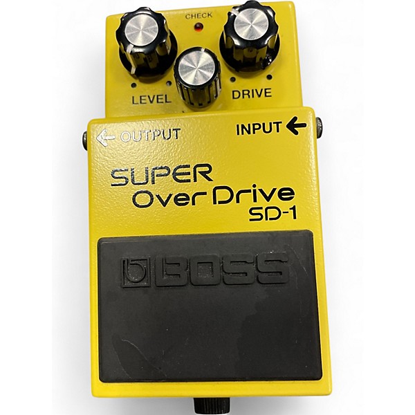Used BOSS SD1 Super Overdrive Effect Pedal