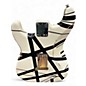 Used EVH Striped Series '78 White and Black Solid Body Electric Guitar