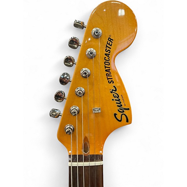 Used Squier Classic Vibe Starcaster Burgundy Hollow Body Electric Guitar