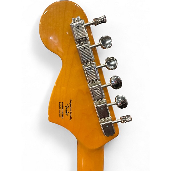 Used Squier Classic Vibe Starcaster Burgundy Hollow Body Electric Guitar